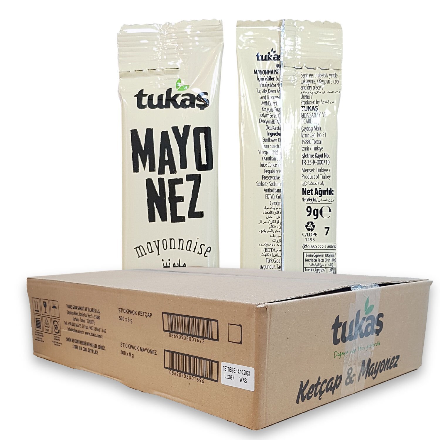 Tukaş%20Poşet%20Mayonez%209%20Gr.*500%20Adet