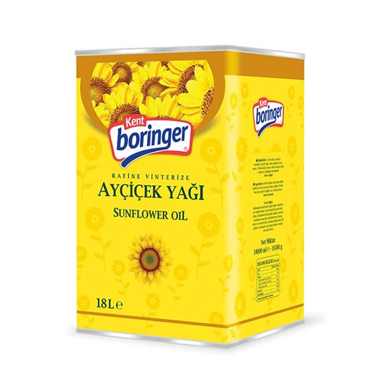 Kent%20Boringer%20Ayçicek%20Yağı%2018%20Lt