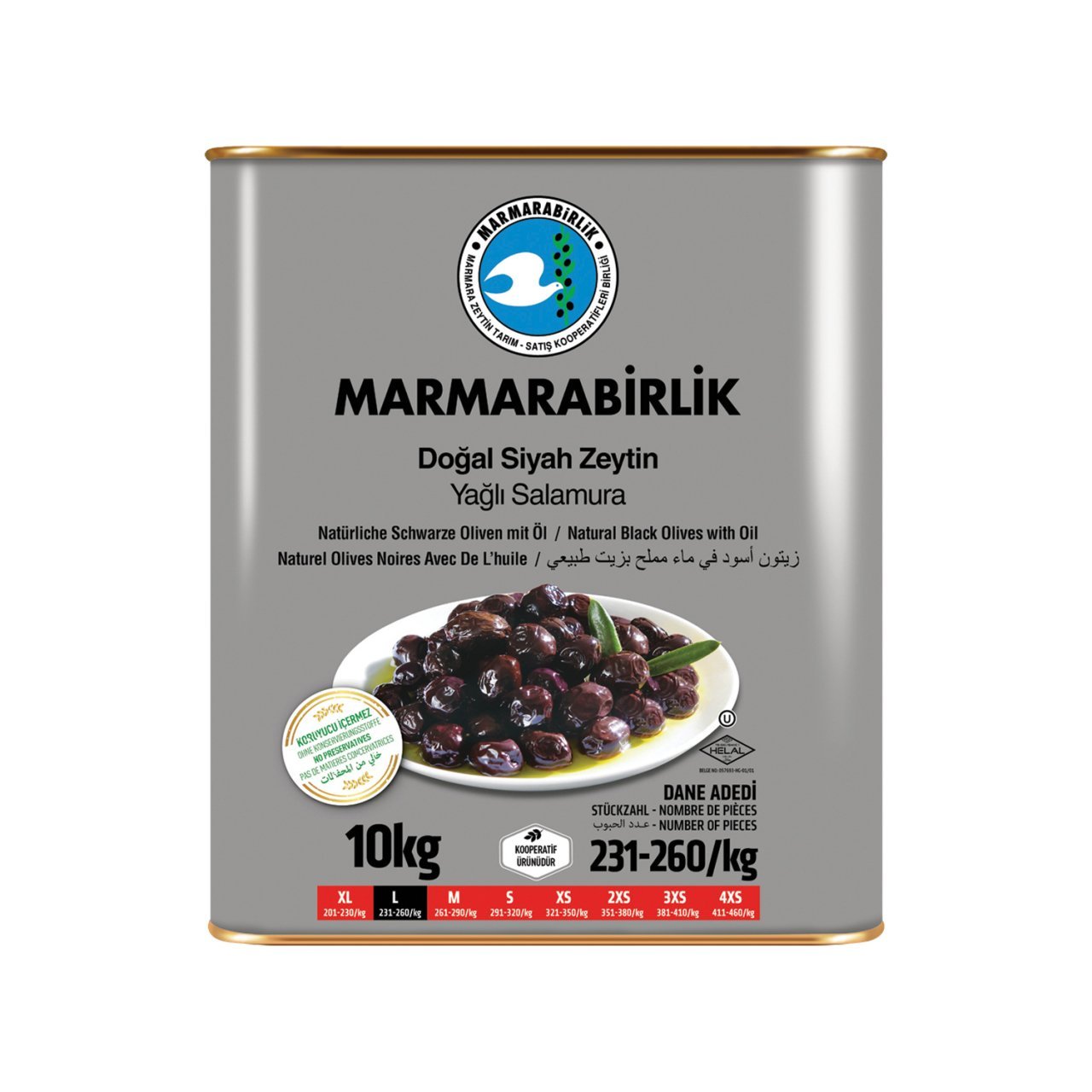 Marmarabirlik%20Siyah%20Zeytin%20Hiper%20L%20(231-260)%2010%20Kg.