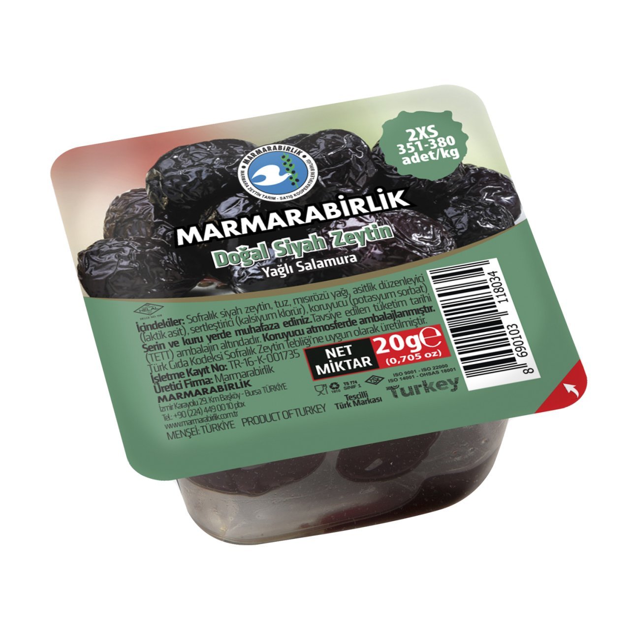 Marmarabirlik%20Siyah%20Piknik%20Zeytin%202Xs%20(351-380)%2020%20Gr.*96%20Adet