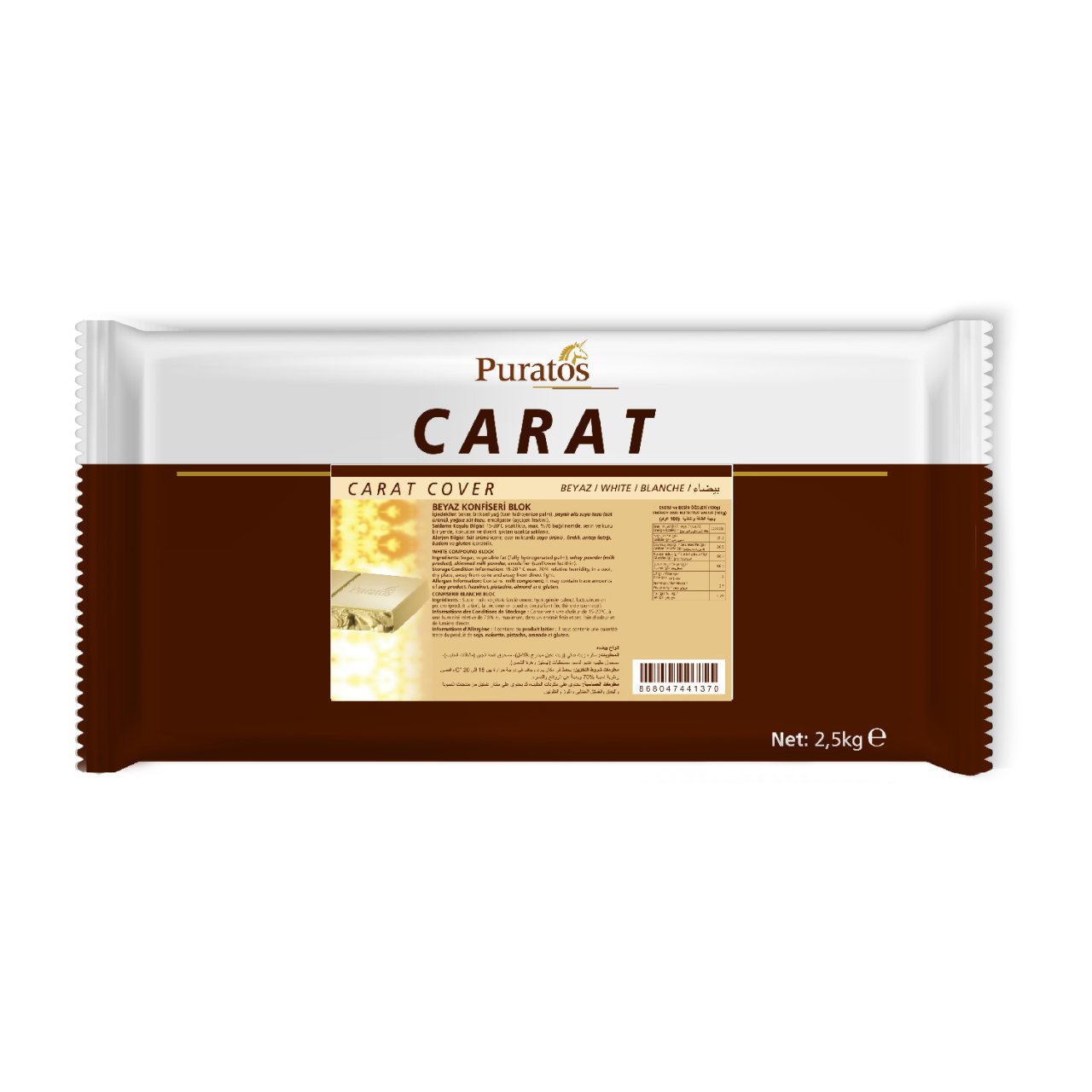 Puratos%20Carat%20Cover%20Beyaz%20Konfiseri%20Blok%202,5%20Kg