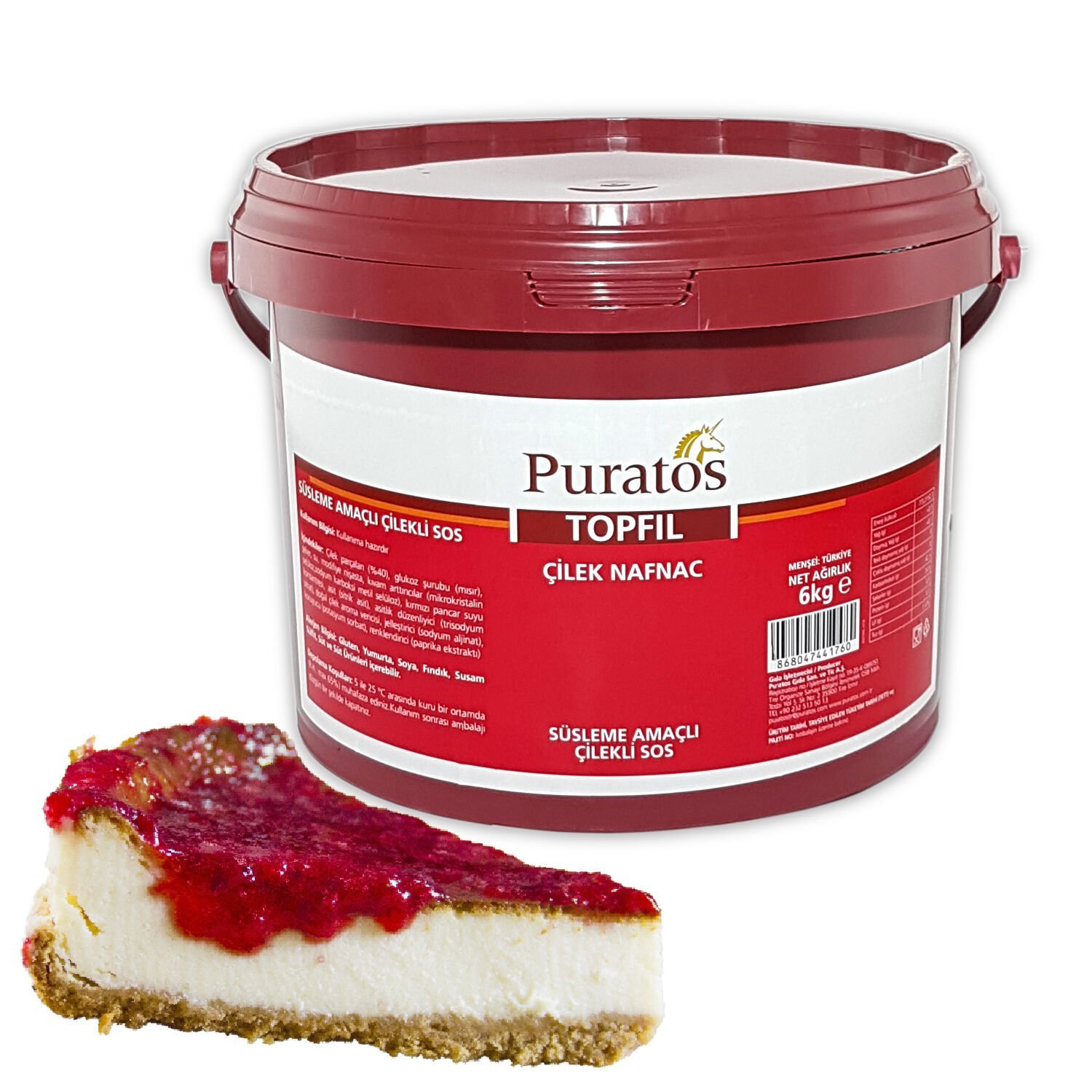 Puratos%20Topfil%20Çilek%20NafNac%20Süsleme%20Amaçlı%20Sos%206%20Kg.