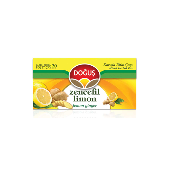 Doğuş Zencefil Limon Çayı 1,75 Gr. 20’Li*12 Paket (Kolisiyle)