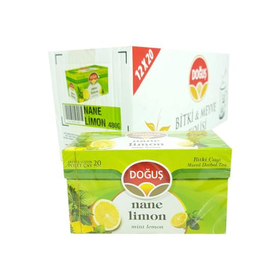 Doğuş Nane - Limon Çay 2 Gr 20’Li*12 Paket (Kolisiyle)