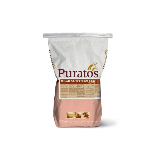 Puratos Tegral Satin Cream Cake Toffee 10 Kg.